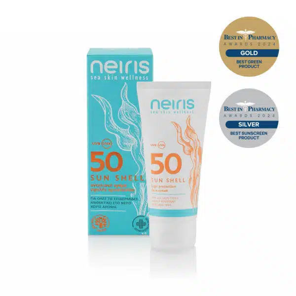 SUN SHELL SPF50 – High protection face sun cream